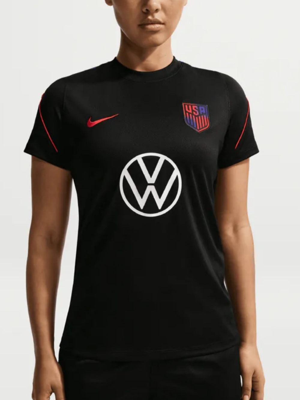 Nike Women’s Black Short Sleeve USA Soccer Jersey